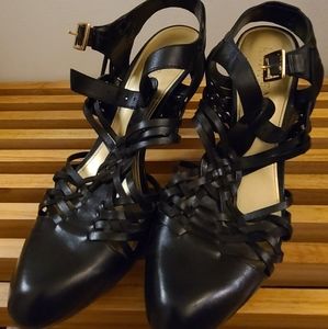 RALPH LAUREN platform heels